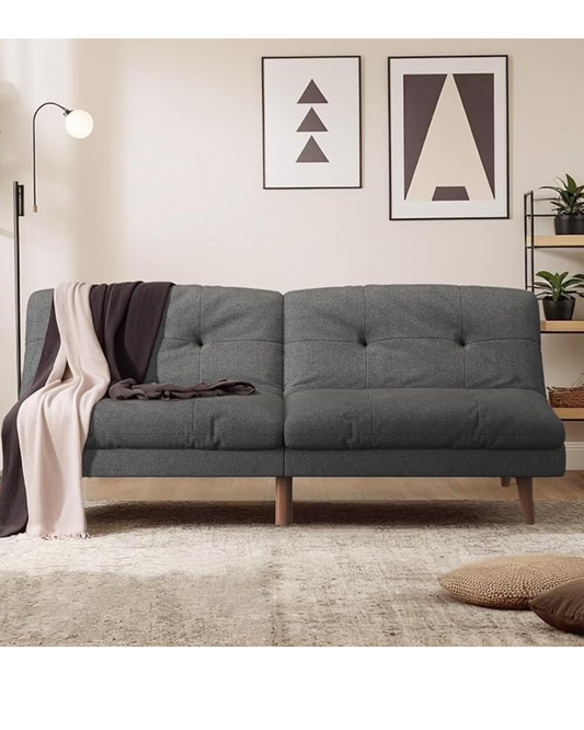 Homall Futon Couch, Modern Futon Sofa Bed with Adjustable Backrest, Convertible Sleeper Sofa Bed